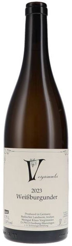 Vorgrimmler - Weißburgunder trocken Deutscher Qualitätswein 2023 - BIO